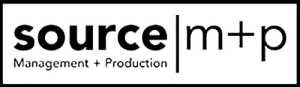 لوگوی Source Management + Production