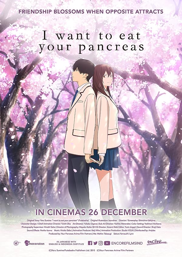 دانلود فیلم درد و بلات به جونم | I Want to Eat Your Pancreas