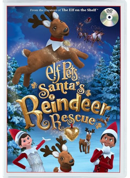 دانلود فیلم حیوانات خانگی الفی: نجات گوزن شمالی بابانوئل | Elf Pets: Santa’s Reindeer Rescue