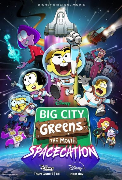 دانلود فیلم فیلم سبزهای شهر بزرگ : فضاسازی | Big City Greens: The Movie