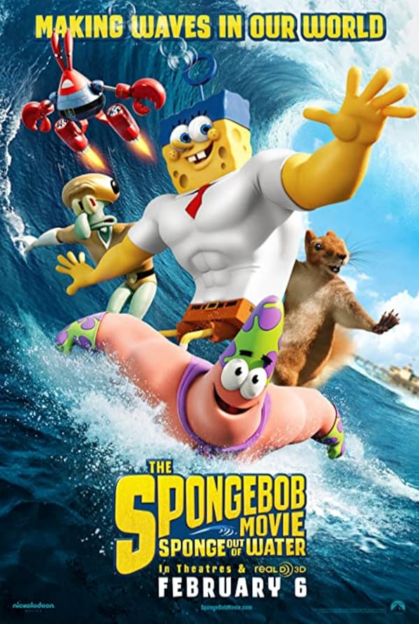 دانلود فیلم فیلم باب اسفنجی: اسفنج بیرون از آب | The SpongeBob Movie: Sponge Out of Water