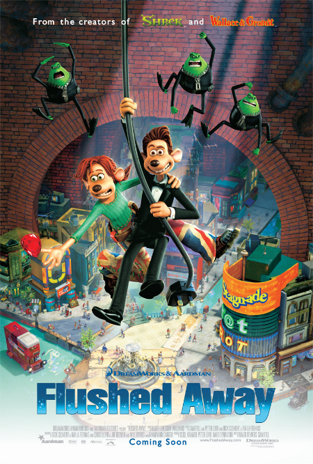 دانلود فیلم برآب‌رفته | Flushed Away