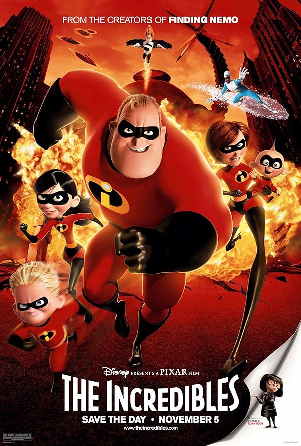 دانلود انیمیشن شگفت انگیزان | The Incredibles