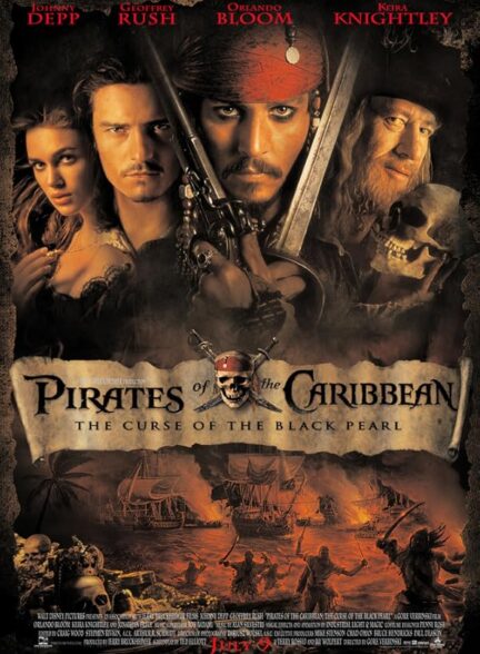 دانلود فیلم دزدان دریایی کارائیب | 2003 Pirates of the Caribbean: The Curse of the Black Pearl