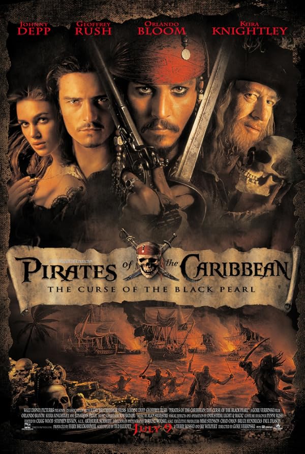 دانلود فیلم دزدان دریایی کارائیب | 2003 Pirates of the Caribbean: The Curse of the Black Pearl