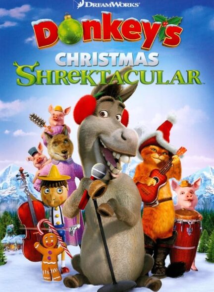 دانلود فیلم خر شرک در مهمانی کریسمس | 2010 Donkey’s Christmas Shrektacular