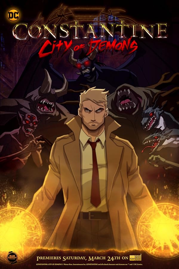 دانلود انیمیشن کنستانتین شهر شیاطین | Constantine: City of Demons