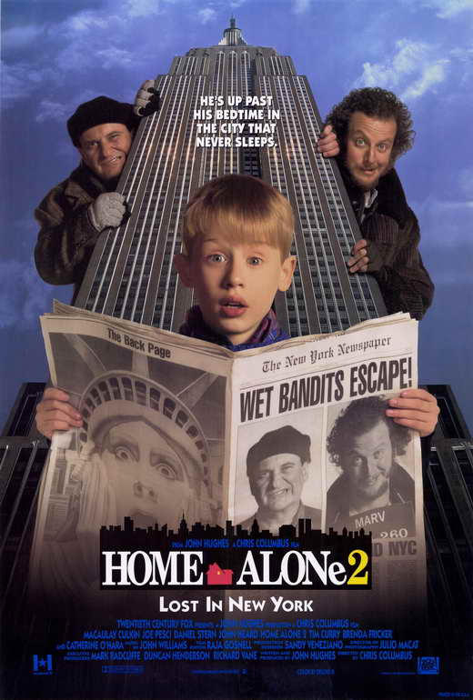 دانلود فیلم تنها در خانه ۲: گم‌شده در نیویورک | 1992  Home Alone 2: Lost in New York