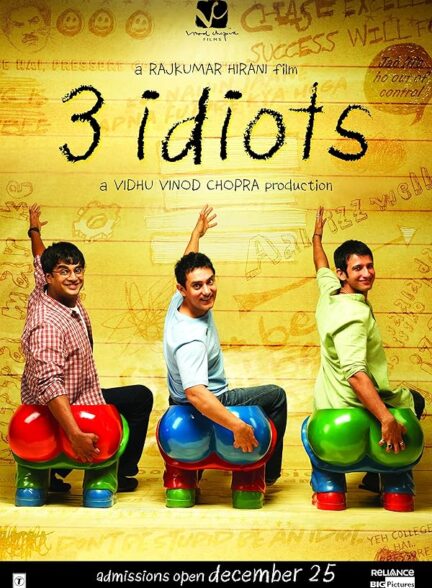 دانلود فیلم هندی 3 Idiots 2009 – سه احمق