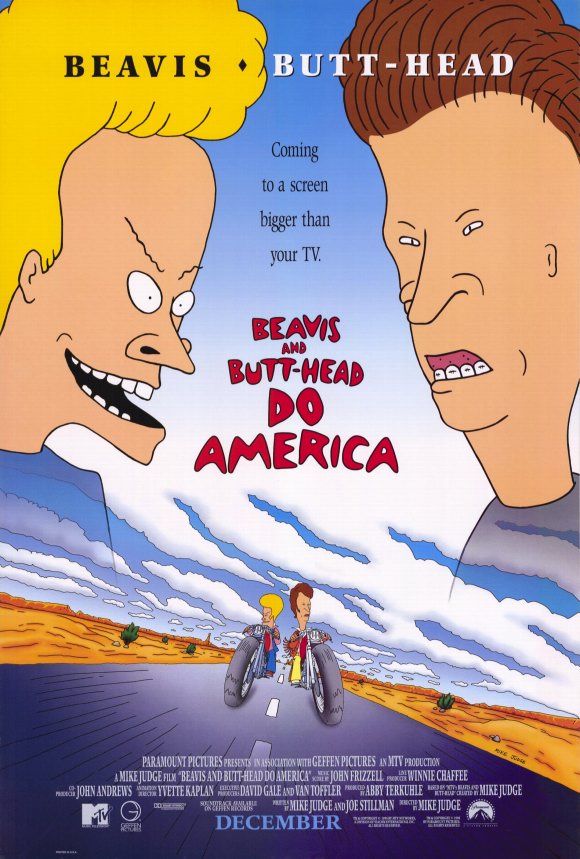 دانلود فیلم بیویس و بات‌هد آمریکا را می‌نمایند | 1996 Beavis and Butt-Head Do America