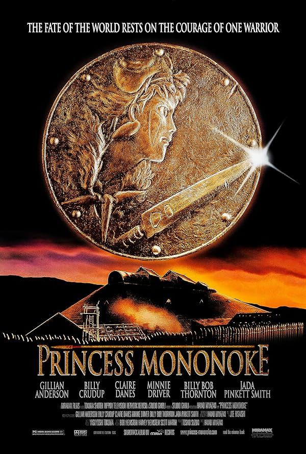 دانلود انیمیشن شاهزاده مونونوکه Princess Mononoke 1997