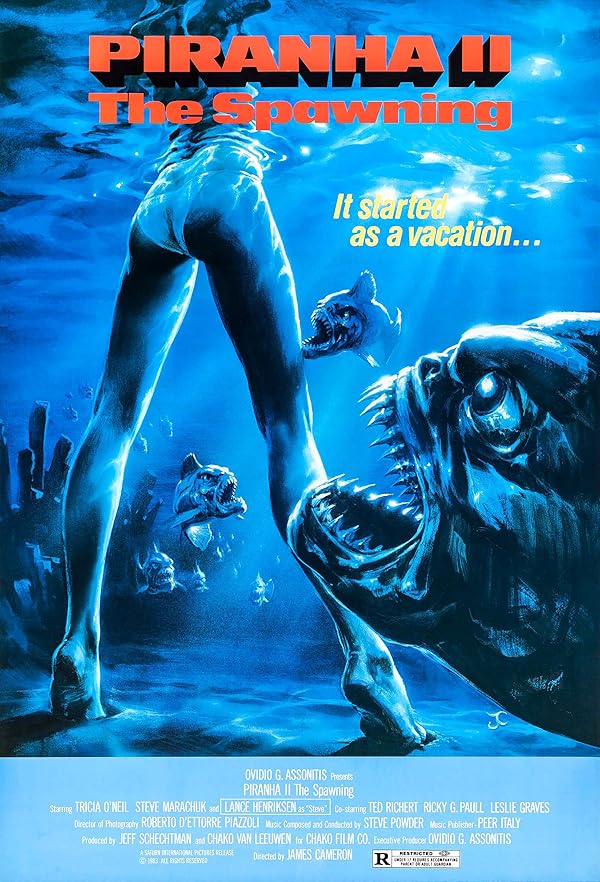 دانلود فیلم پیرانا دوم | Piranha II: The Spawning