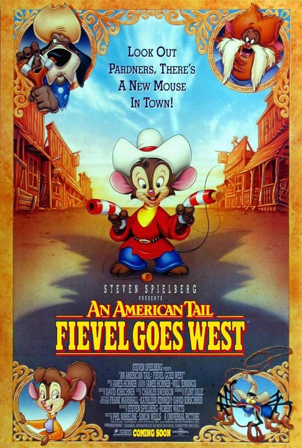 دانلود انیمیشن سفر به آمریکا 2: فایول به غرب میرود | 1991 An American Tail: Fievel Goes West