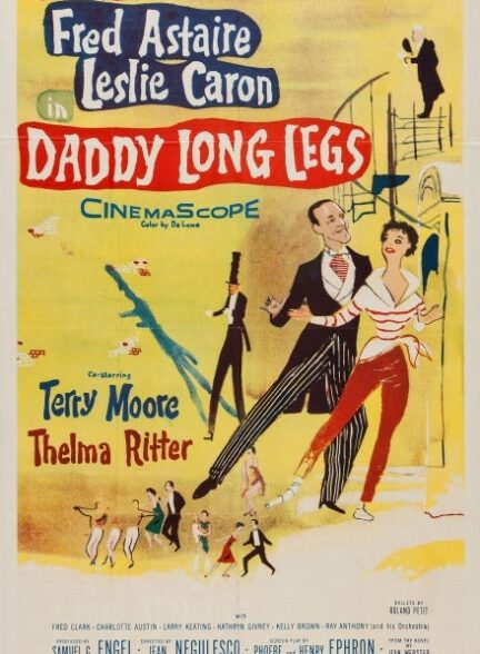 دانلود فیلم بابا پاهای بلند | Daddy Long Legs 1955