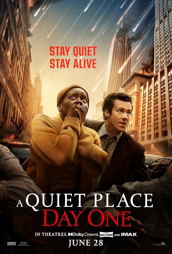 دانلود فیلم یک مکان ساکت: روز اول | 2024 A Quiet Place: Day One