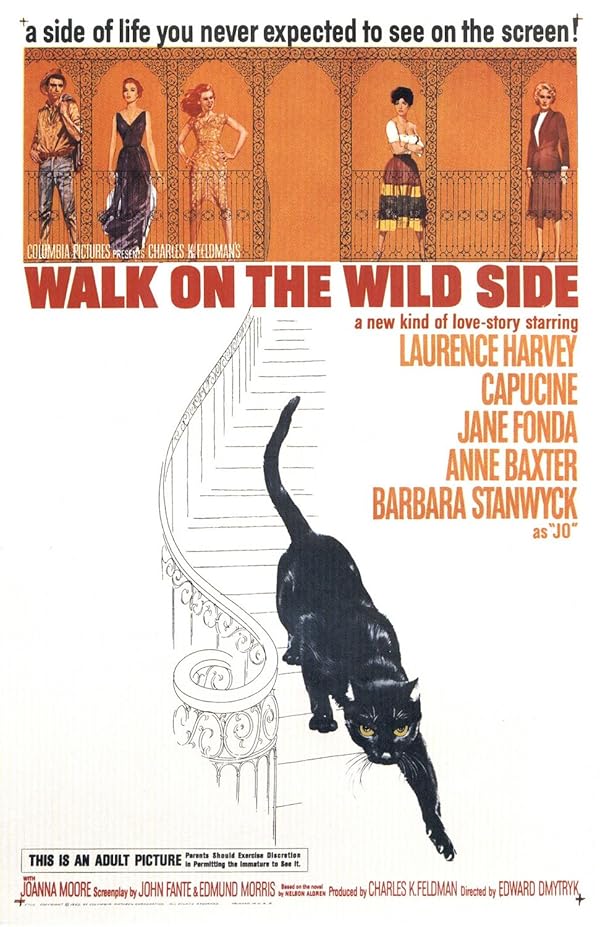 دانلود فیلم در وایلد ساید راه بروید | Walk on the Wild Side 1962