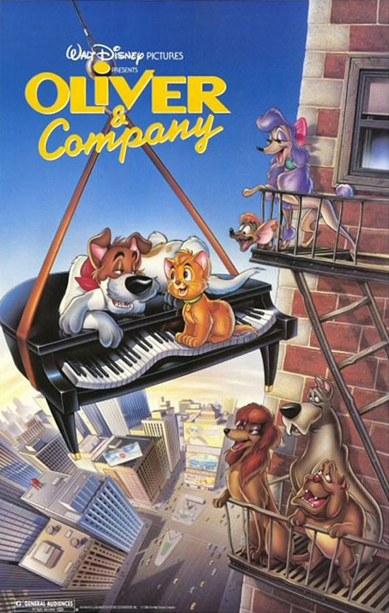 دانلود فیلم الیور و شرکت | Oliver & Company