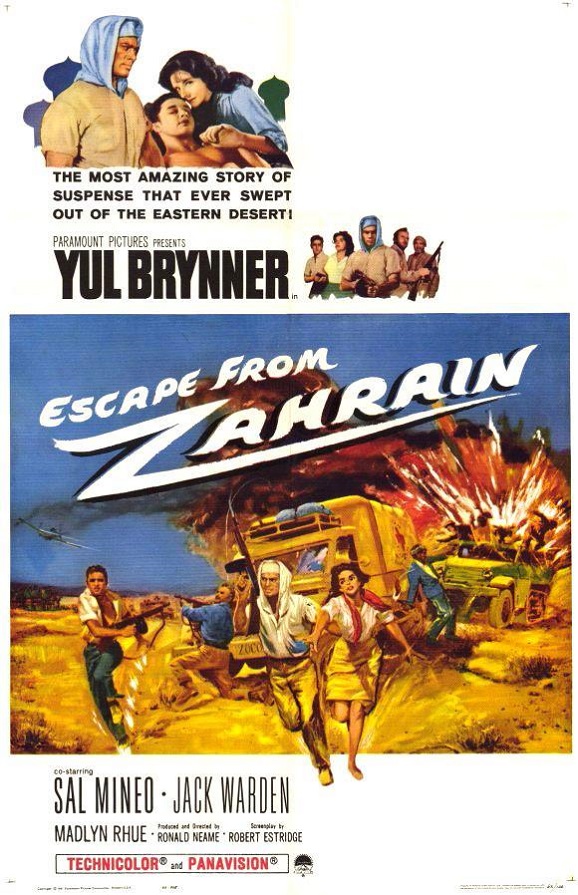 دانلود فیلم فرار از زهرین | Escape from Zahrain 1962