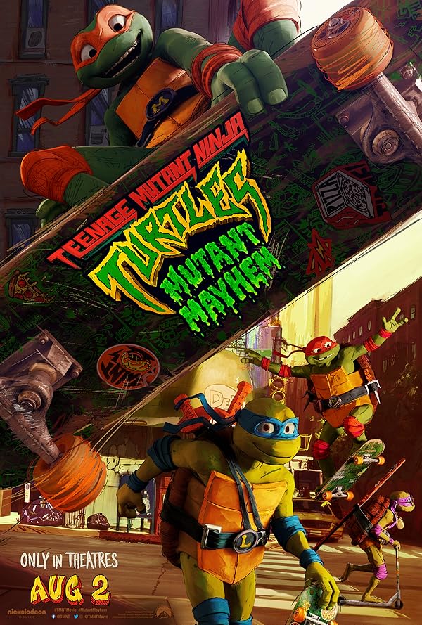 دانلود فیلم  لاک پشت های نینجا جهش یافته نوجوان: ضرب وشتم جهش یافته |  Teenage Mutant Ninja Turtles: Mutant Mayhem 2023