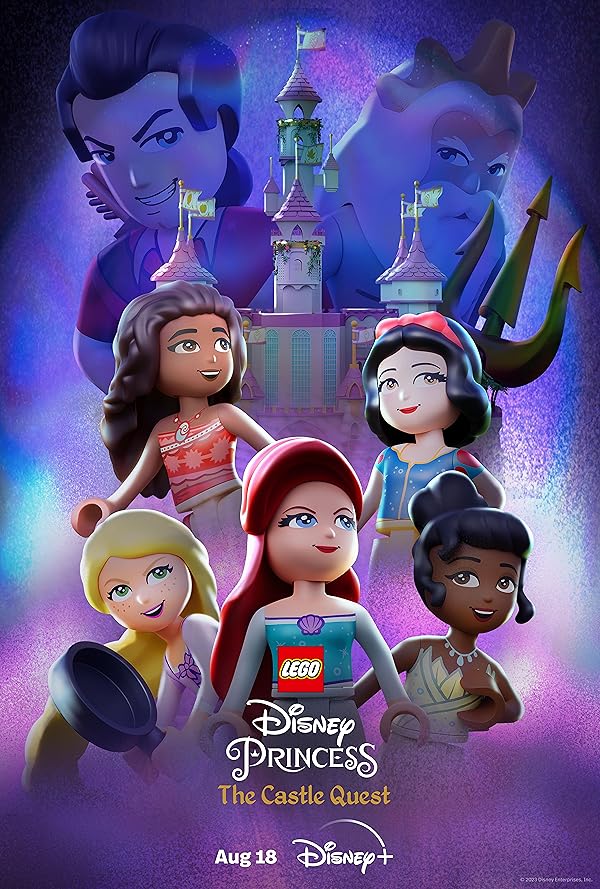 دانلود فیلم پرنسس های لوگویی دیزنی : ماجراجویی در قلعه LEGO Disney Princess: The Castle Quest 2023