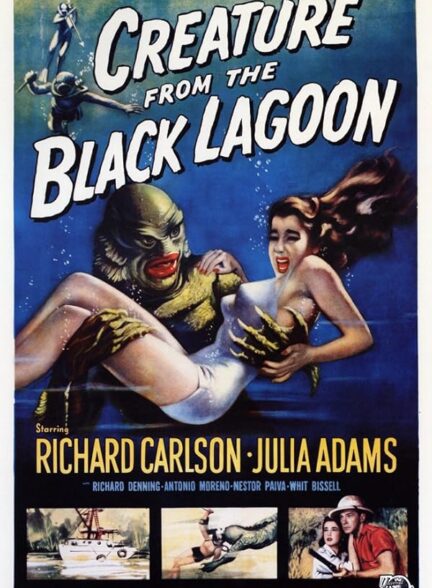 دانلود فیلم موجودی از تالاب سیاه | Creature from the Black Lagoon 1954