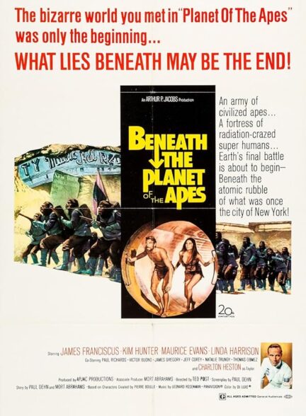 دانلود فیلم زیر سیاره میمون ها | 1970 Beneath the Planet of the Apes