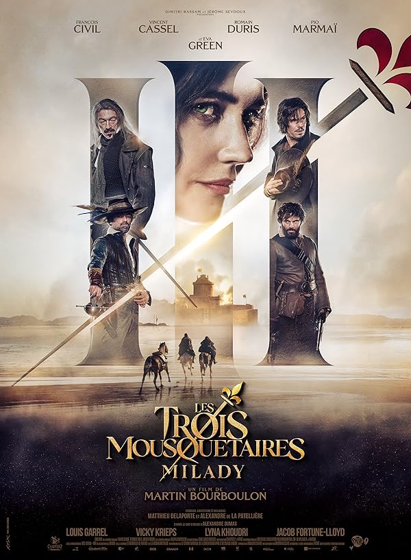 دانلود فیلم سه تفنگدار: ملیدی قسمت دوم | 2023 The Three Musketeers – Part II: Milady