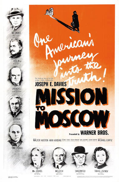 دانلود فیلم ماموریت به مسکو | Mission to Moscow 1943