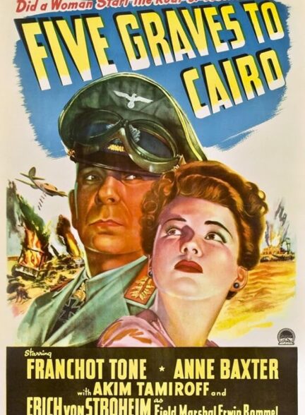 دانلود فیلم پنج گور به قاهره | Five Graves to Cairo 1943