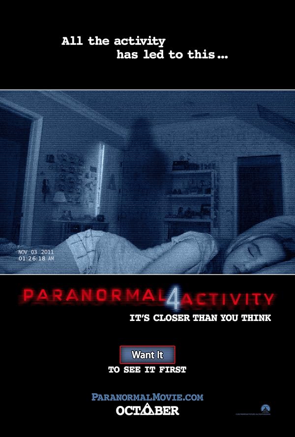 دانلود فیلم فعالیت ماوراء الطبیعه 4 | Paranormal Activity 4