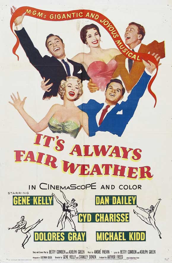 دانلود فیلم همیشه آب و هوای منصفانه است | It’s Always Fair Weather 1955