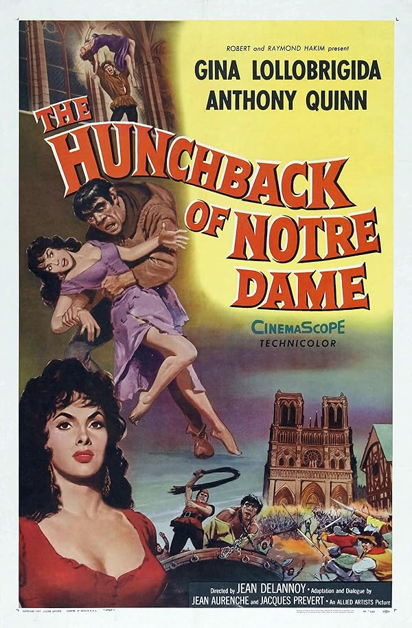 دانلود فیلم گوژپشت نوتردام | The Hunchback of Notre Dame 1956