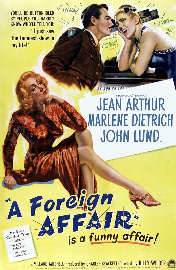 دانلود فیلم یک رابطه خارجی | A Foreign Affair 1948