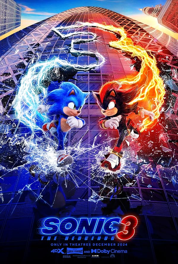 دانلود فیلم سونیک خارپشت 3 | 2024 Sonic the Hedgehog 3