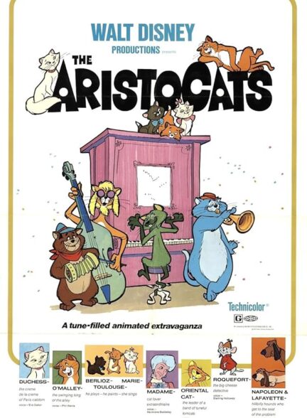 دانلود فیلم اریستوکات ها | The Aristocats1970