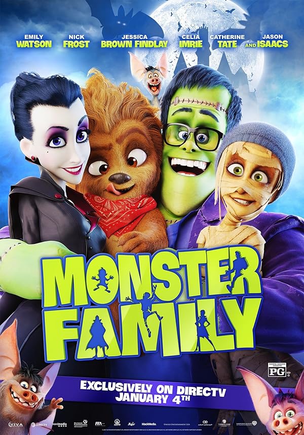 دانلود فیلم خانواده هیولا |  Monster Family 2017