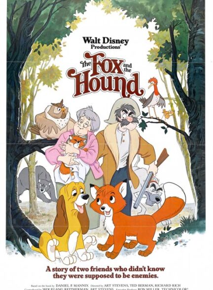 دانلود فیلم روباه و سگ شکاری | The Fox and the Hound 1981