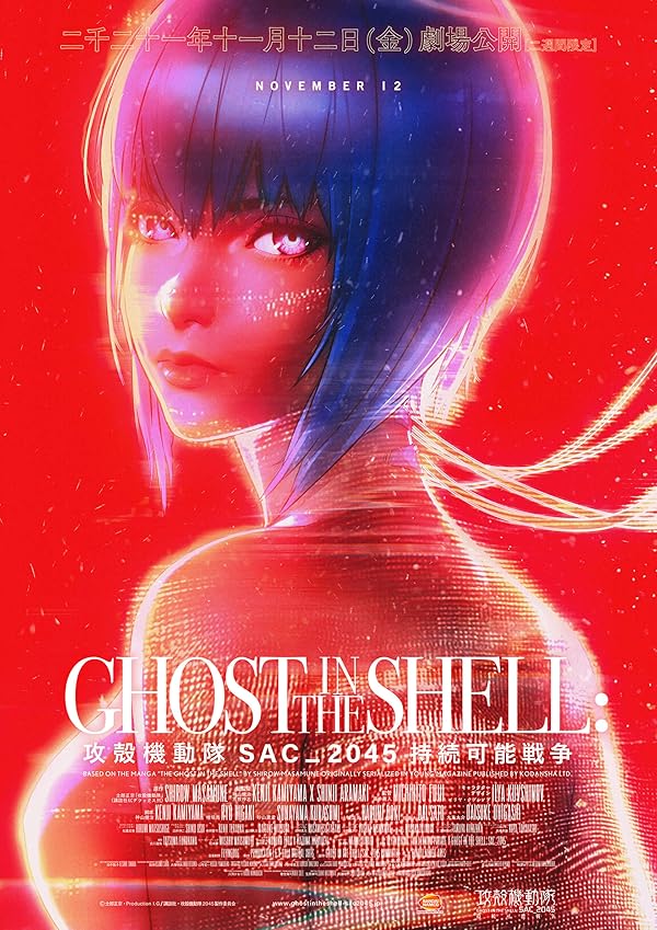 دانلود فیلم جنگ پایدار | Ghost in the Shell: SAC_2045 – Sustainable War 2021