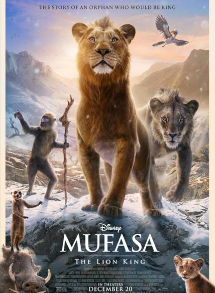 دانلود فیلم موفاسا: شیر شاه | 2024 Mufasa: The Lion King