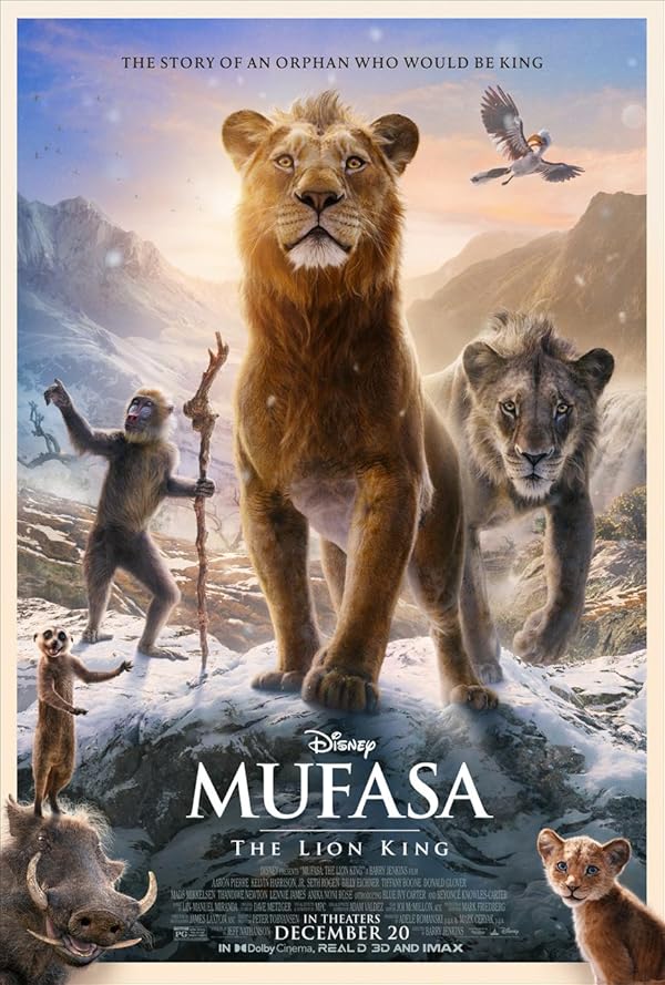 دانلود فیلم موفاسا: شیر شاه | 2024 Mufasa: The Lion King