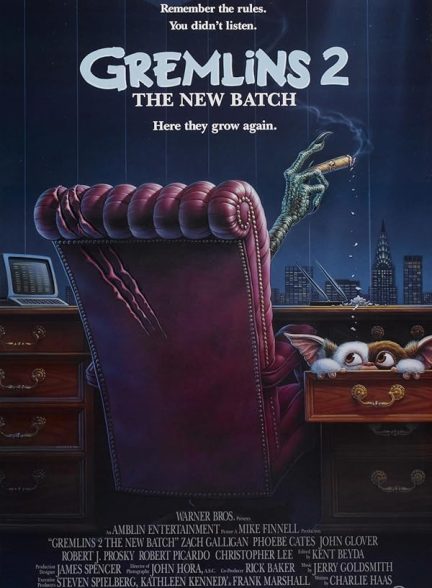 دانلود فیلم گرملین‌ها ۲: گروه جدید | Gremlins 2: The New Batch 1990